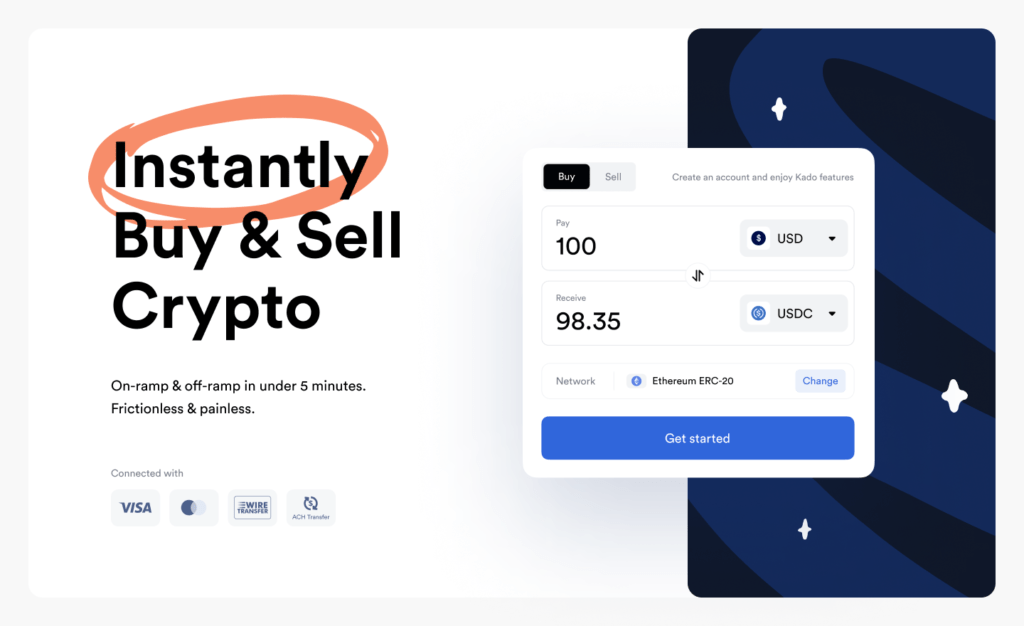 Buy and Sell Crypto Instantly